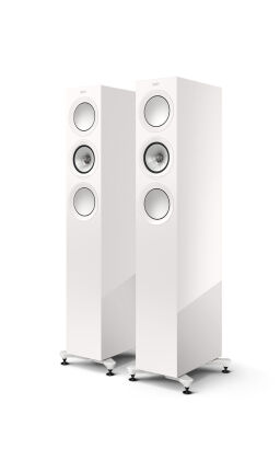 KEF R5 Meta white gloss kolumna podłogowa EX DEMO