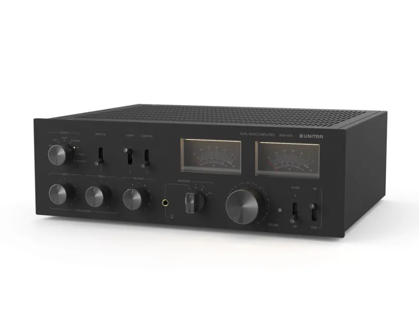 UNITRA WSH-805 czarny wzmacniacz