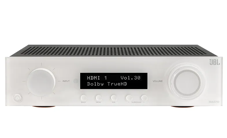 JBL MA510 biały amplituner kina