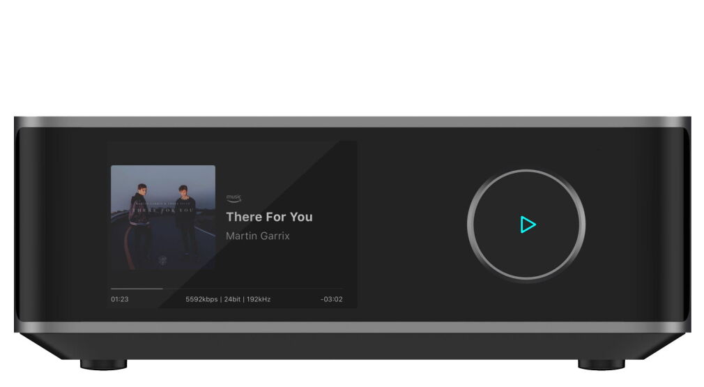 WiiM Amp ultra space gray All in one