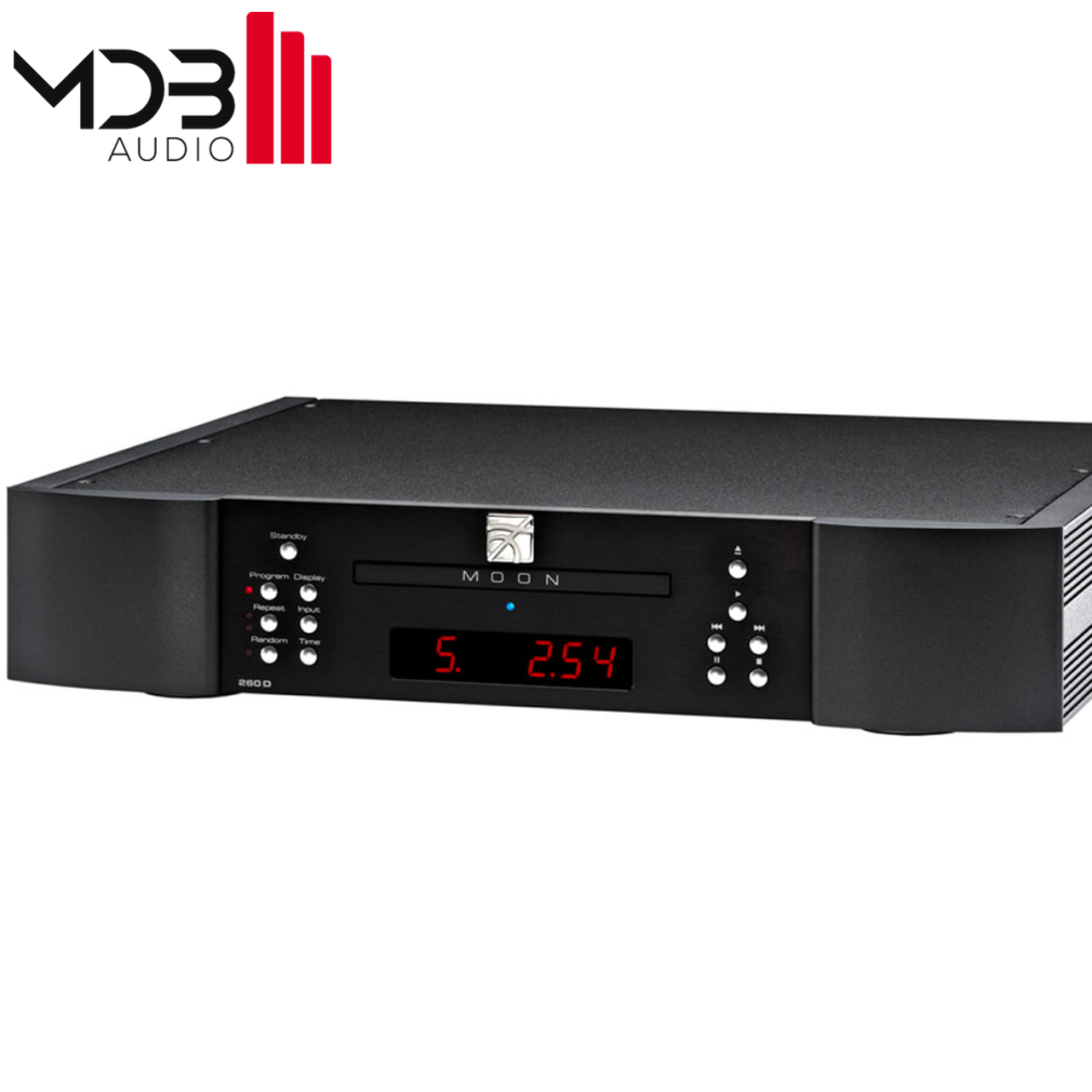 Moon 260D czarny odtwarzacz CD