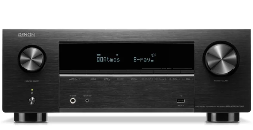 Denon AVRX2800 H czarny amplituner kina