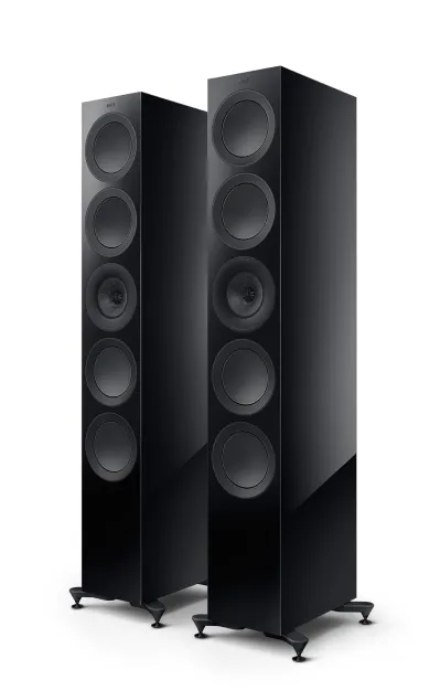 KEF R11 Meta black gloss kolumna podłogowa