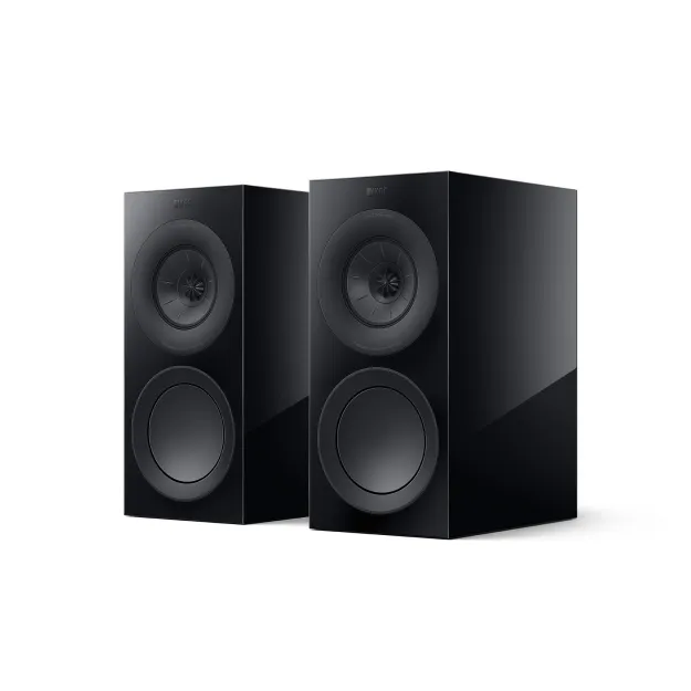 KEF R3 Meta black gloss kolumna podstawkowa