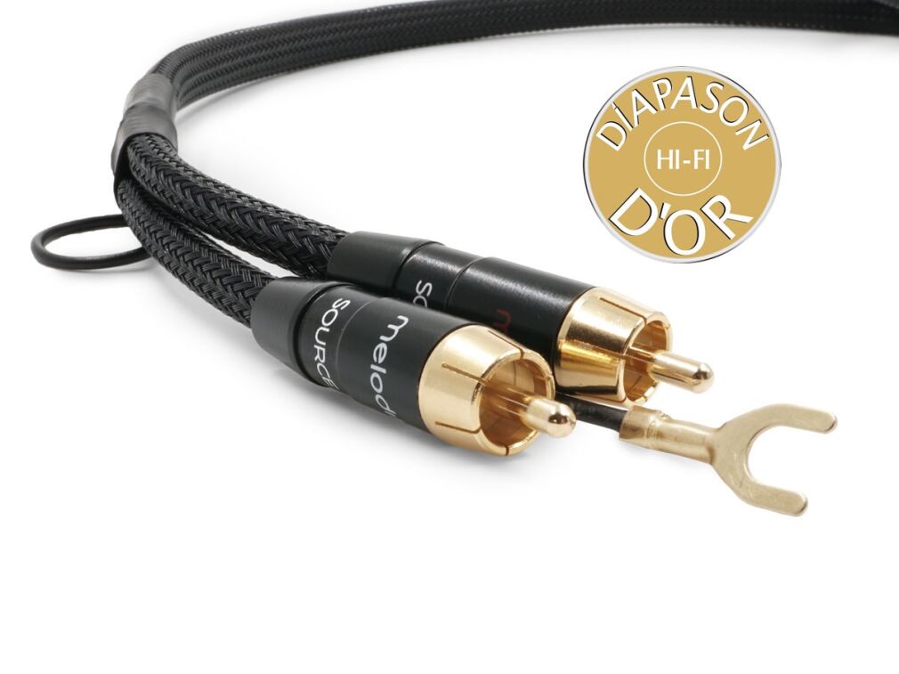 Melodika MDPHD10 Purple Black Edition kabel phono 1 m