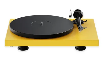Pro-Ject Debut EVO 2 satin golden yellow gramofon