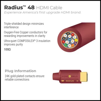 Wireworld Radius 48 kabel HDMI 2m - 2