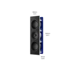 KEF Ci3120QLM-THX głośnik instalacyjny ścienny - 2