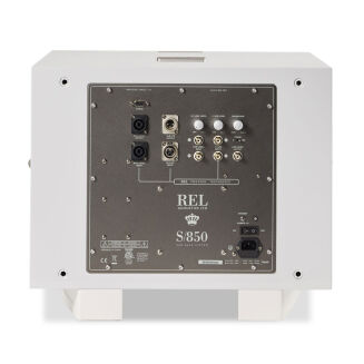 REL S850 biały HGL subwoofer - 4