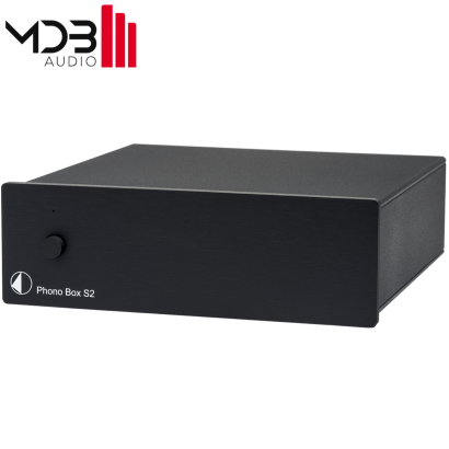Pro-Ject Phono Box S2 czarny przedwzmacniacz gramofonowy
