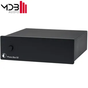Pro-Ject Phono Box S2 czarny przedwzmacniacz gramofonowy
