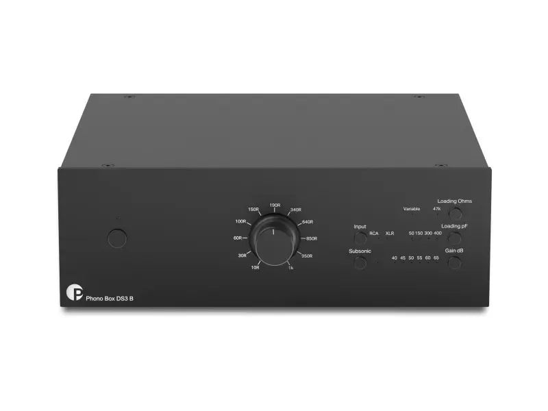 Pro-Ject Phono Box DS3 B czarny przedwzmacniacz gramofonowy
