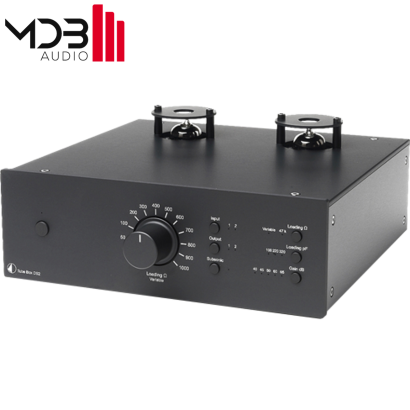 Pro-Ject Tube Box DS2 czarny przedwzmacniacz gramofonowy