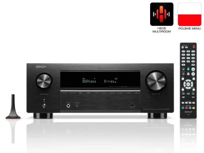 Denon AVCX2850 H czarny amplituner kina