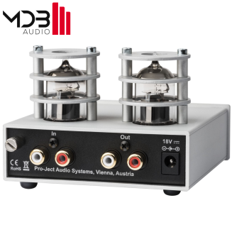 Pro-Ject Tube Box S2 srebrny przedwzmacniacz gramofonowy - 2
