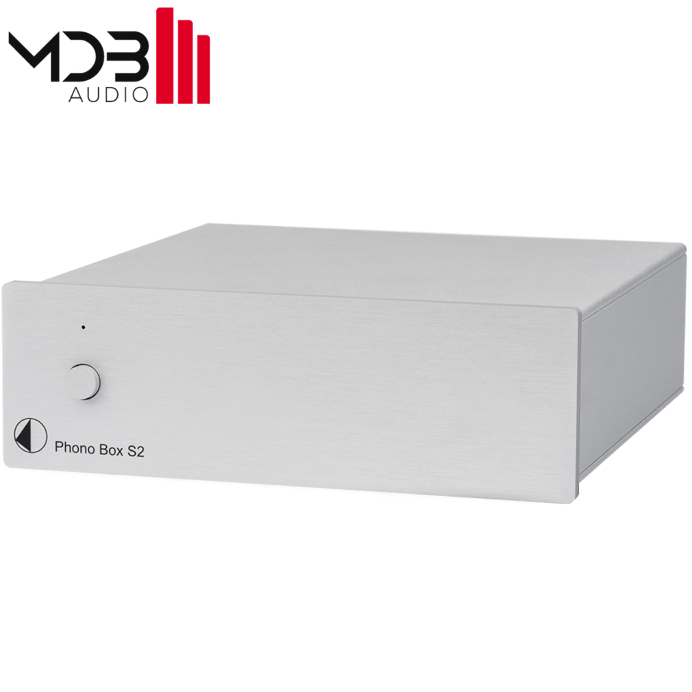 Pro-Ject Phono Box S2 srebrny przedwzmacniacz gramofonowy