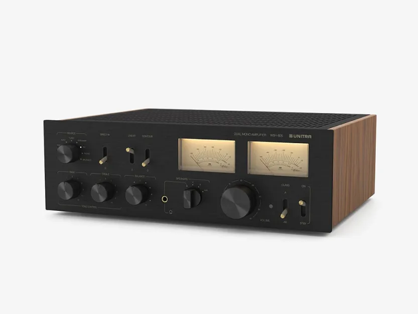 UNITRA WSH-805 Classic Edition czarnyy wzmacniacz