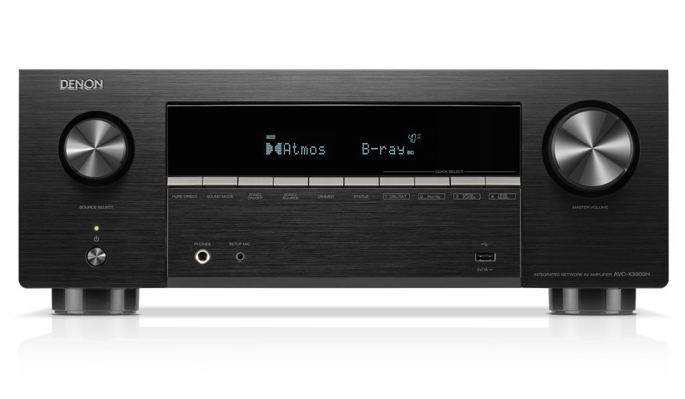 Denon AVC-X3900H czarny amplituner kina