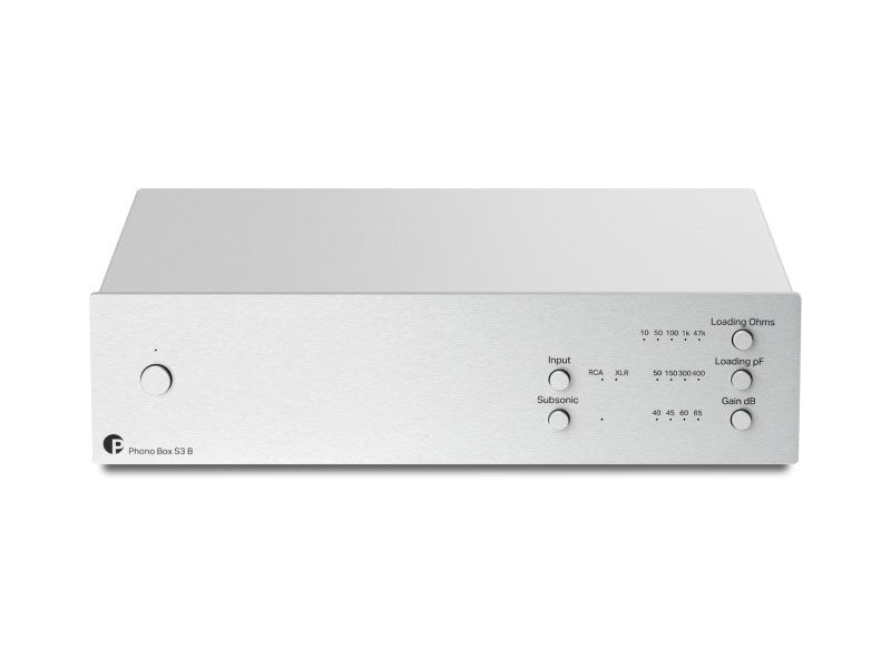 Pro-Ject Phono Box S3 B srebrny-przedwzmacniacz gramofonowy