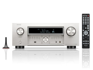 Denon AVC-X6800H srebrny amplituner kina - 2