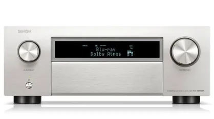 Denon AVC-X6800H srebrny amplituner kina