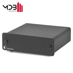 Pro-Ject Phono Box czarny przedwzmacniacz gramofonowy