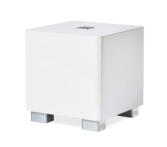 REL T5x biały subwoofer