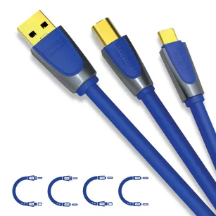 Chord Clearway USB kabel USB typu C-B 1 m