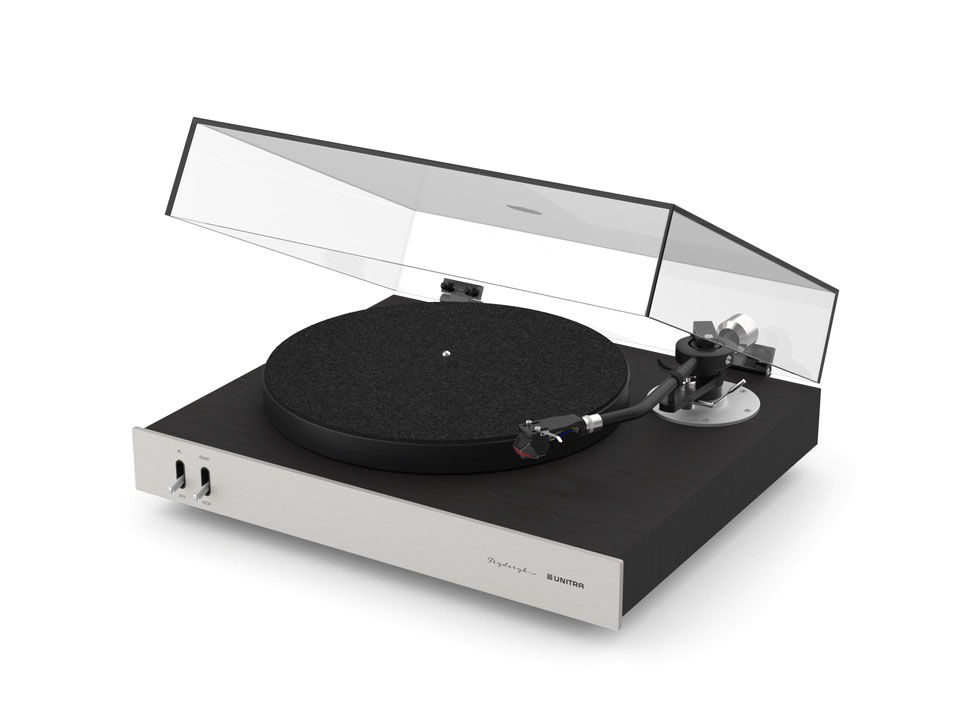 UNITRA GSH-630 Fryderyk srebrny/czarny jesion gramofon